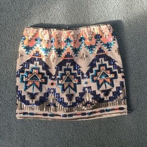 Sequin Skirt